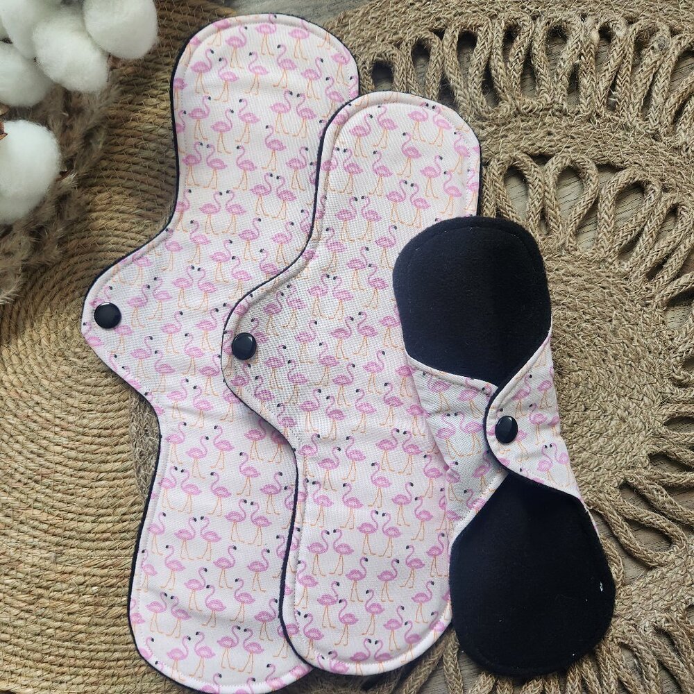 Chemical Free Reusable Menstrual Cloth Pads for Periods